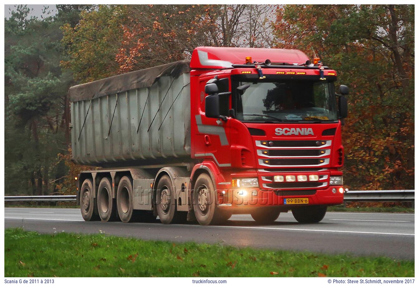 Scania G de 2011 à 2013 Photo novembre 2017