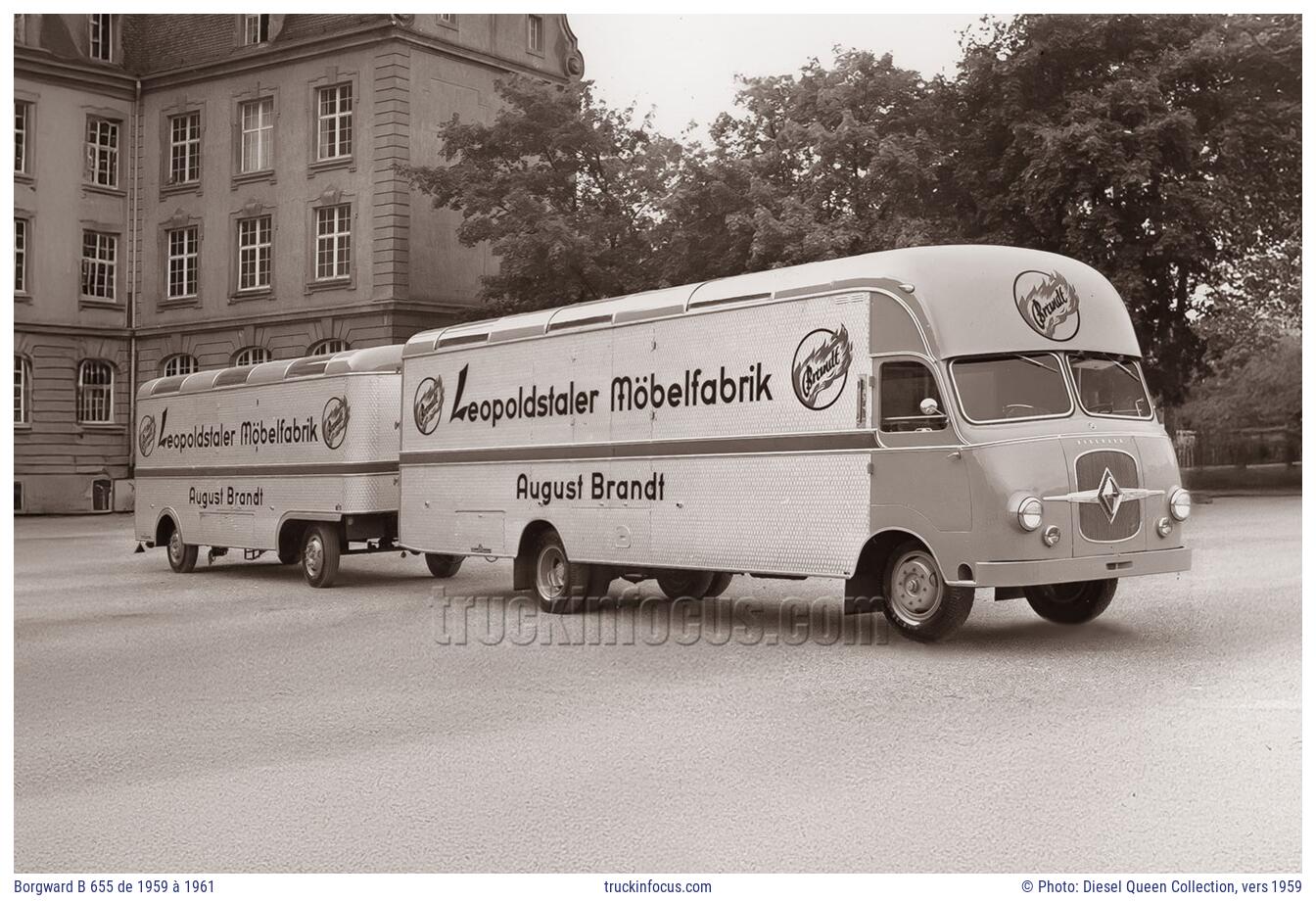 Borgward B 655 de 1959 à 1961 Photo vers 1959