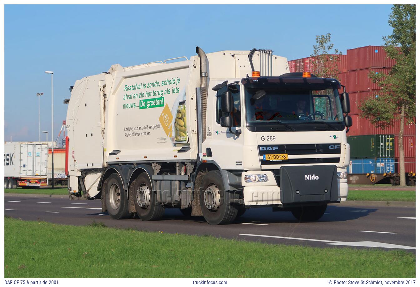 DAF CF 75 à partir de 2001 Photo novembre 2017