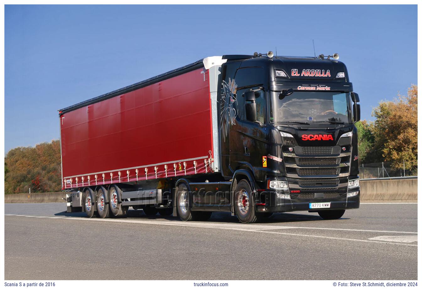 Scania S a partir de 2016 Foto diciembre 2024