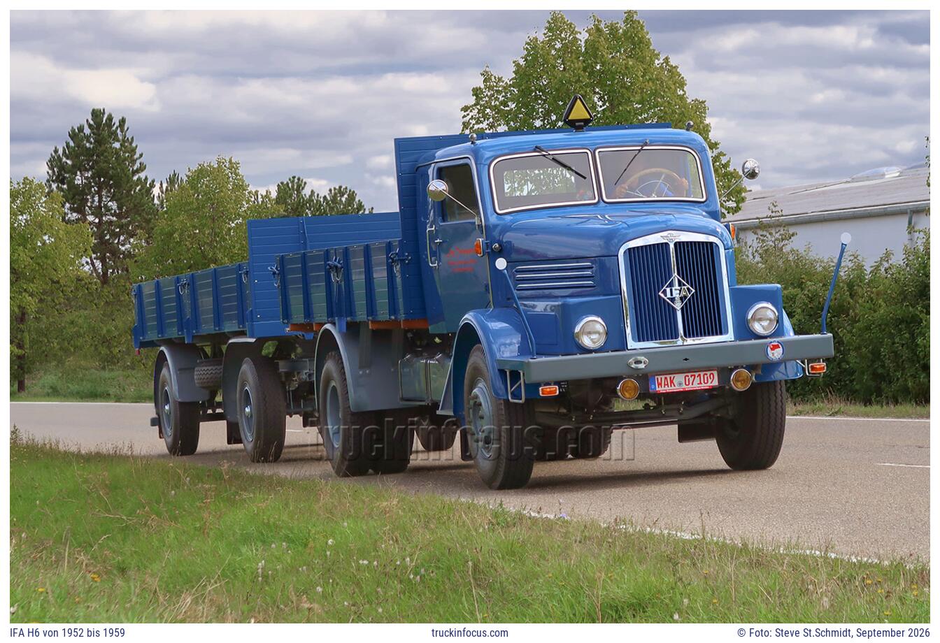 IFA H6 von 1952 bis 1959 Foto September 2026