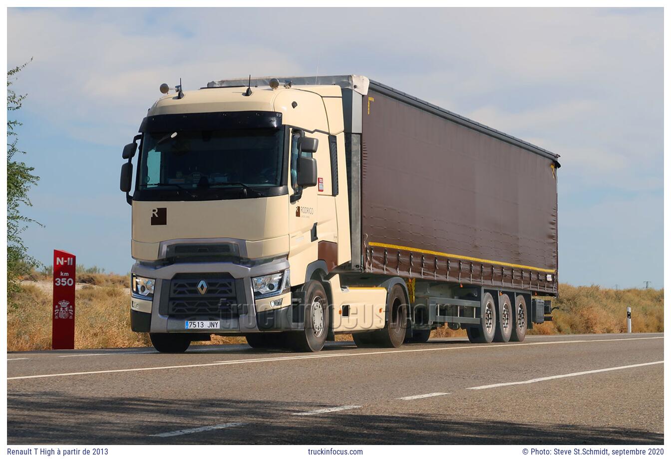 Renault T High à partir de 2013 Photo septembre 2020