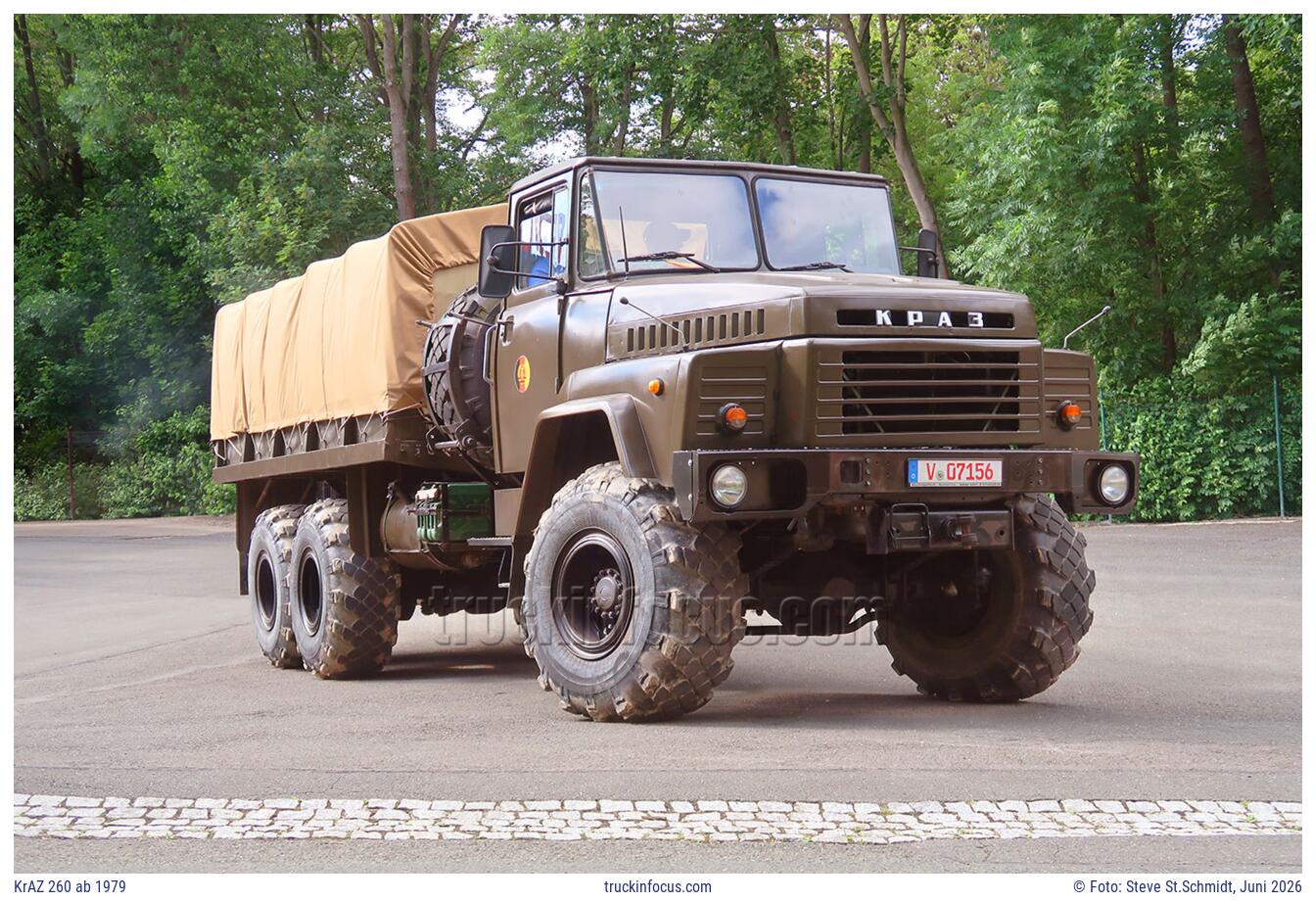 KrAZ 260 ab 1979 Foto Juni 2026