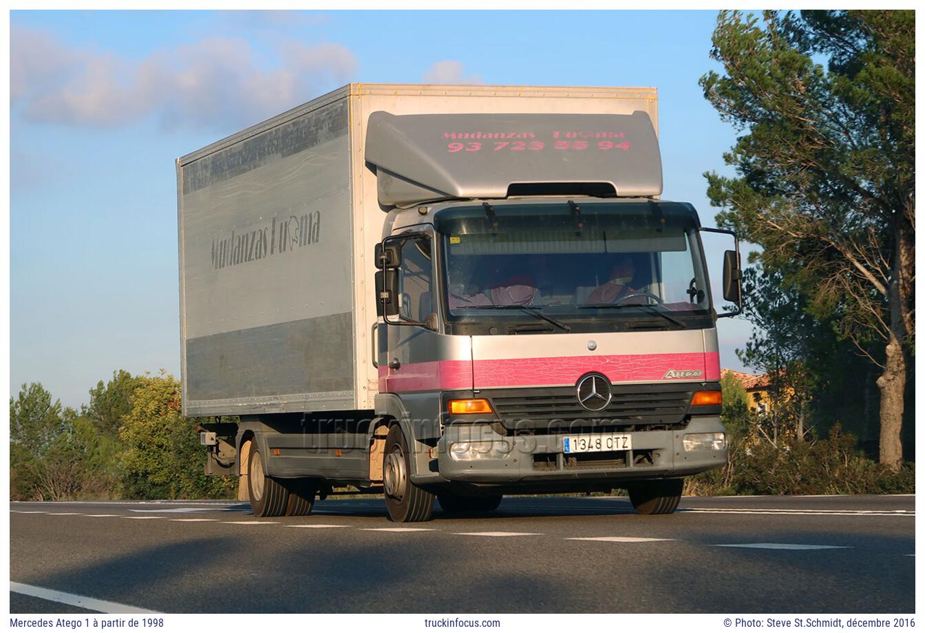 Mercedes Atego 1 à partir de 1998 Photo décembre 2016