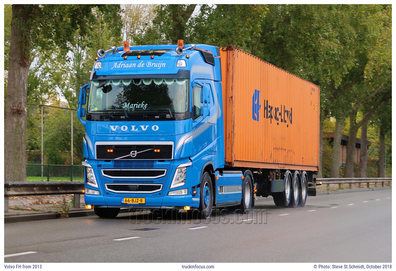 Volvo FH from 2013 Photo October 2018