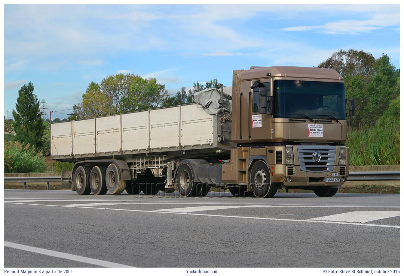 Renault Magnum 3 a partir de 2001 Foto octubre 2016