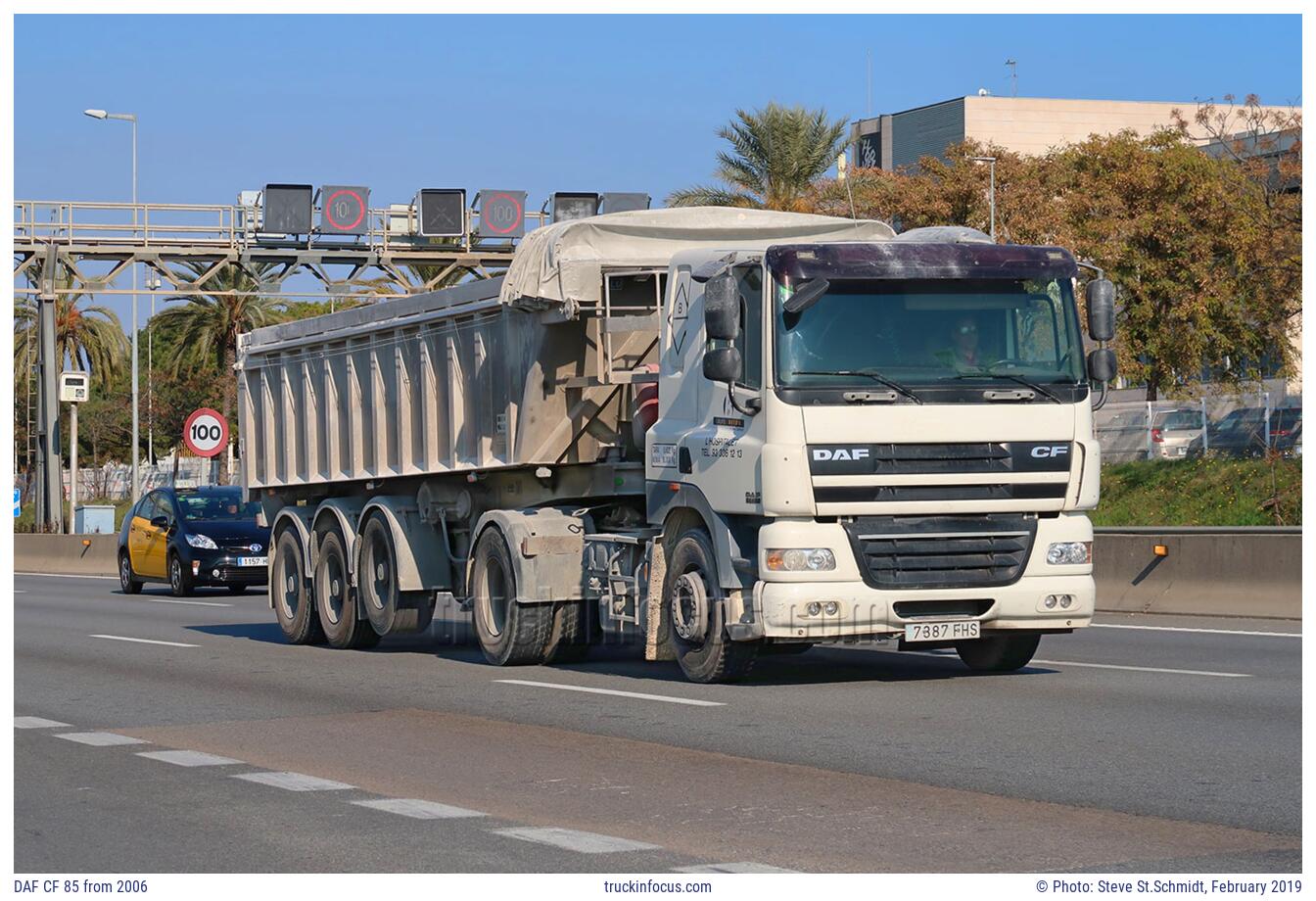 DAF CF 85 from 2006 Photo February 2019