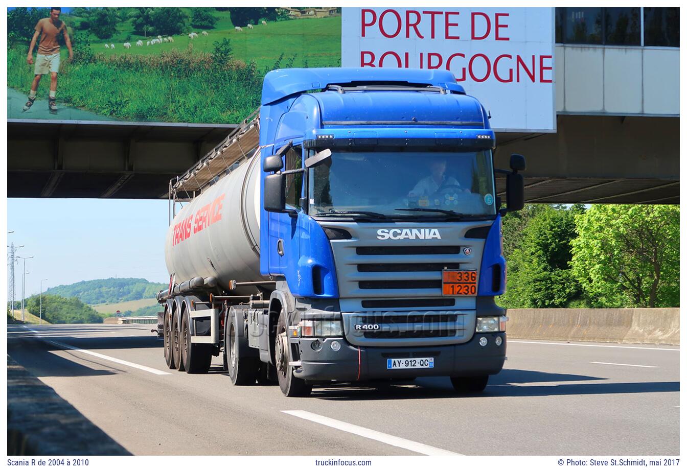 Scania R de 2004 à 2010 Photo mai 2017