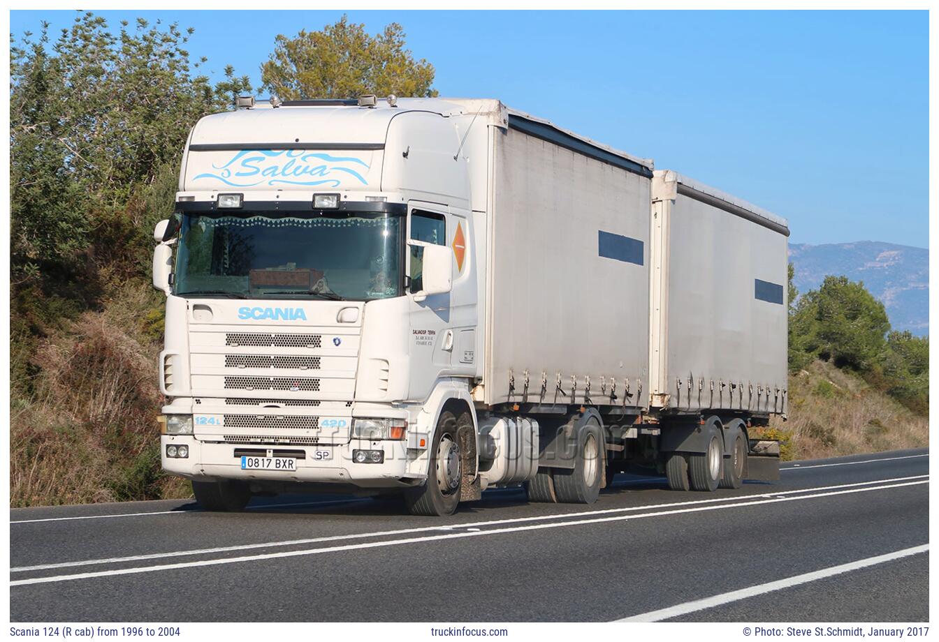 Scania 124 (R cab) from 1996 to 2004 Photo January 2017