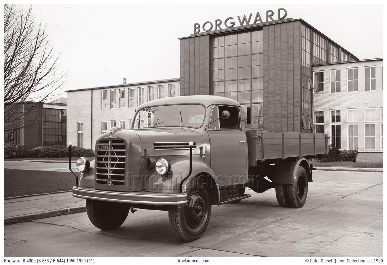 Borgward B 4000 (B 533 / B 544) 1950-1959 (61) Foto ca. 1950