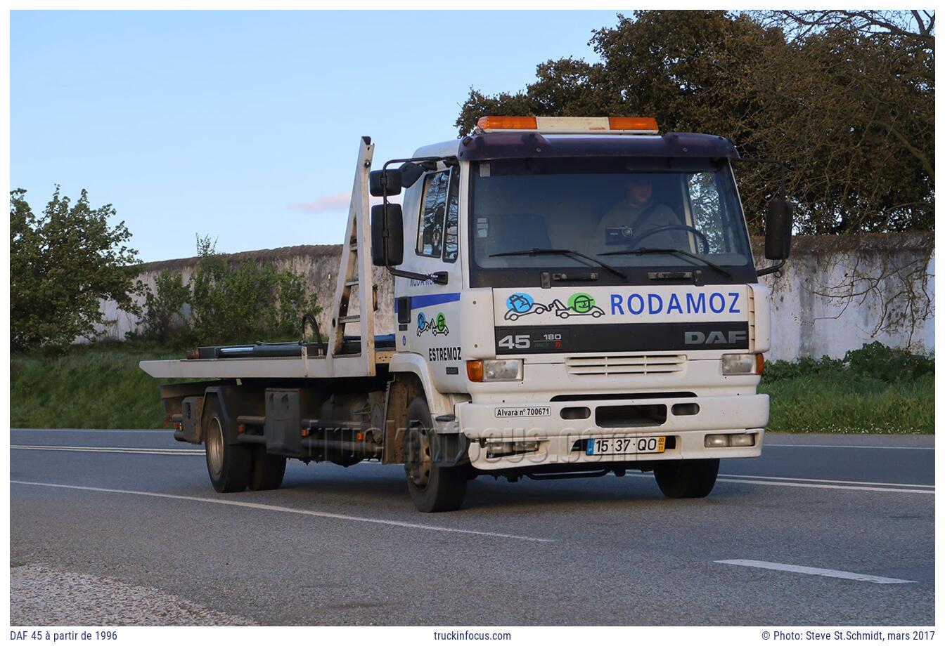 DAF 45 à partir de 1996 Photo mars 2017