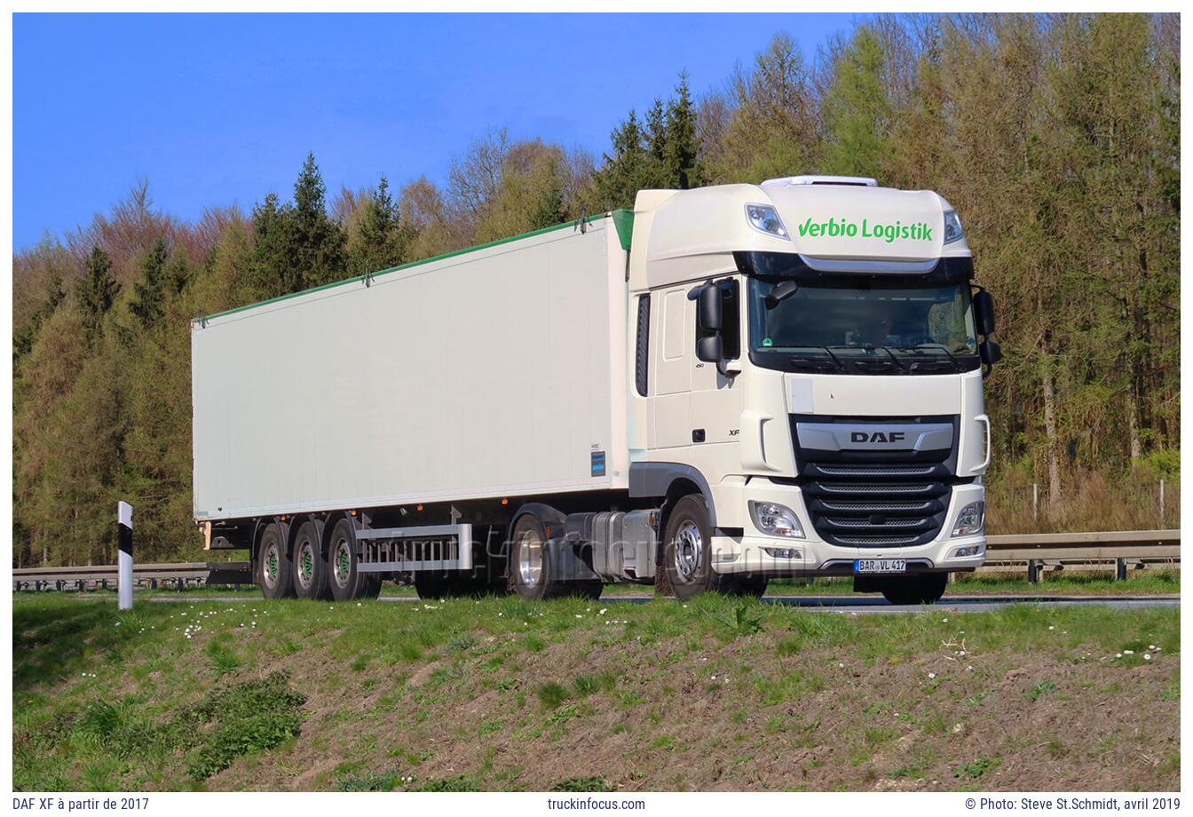 DAF XF à partir de 2017 Photo avril 2019