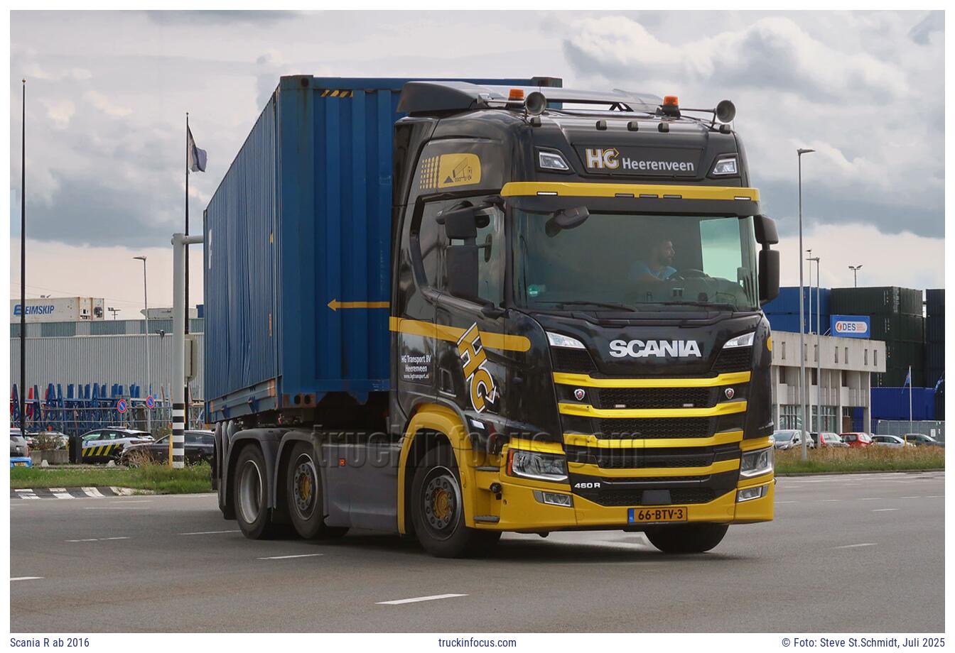 Scania R ab 2016 Foto Juli 2025