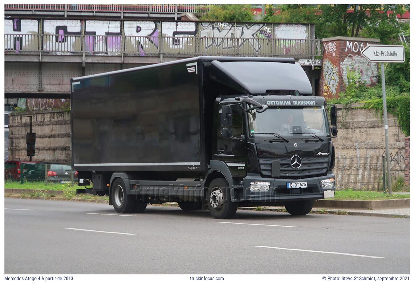 Mercedes Atego 4 à partir de 2013 Photo septembre 2021