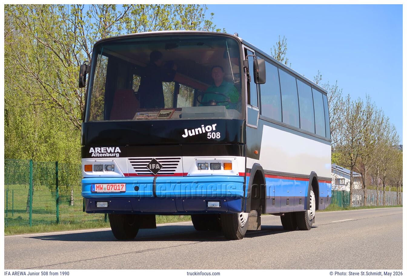 IFA AREWA Junior 508 from 1990 Photo May 2026