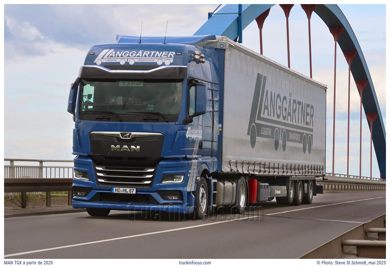 MAN TGX à partir de 2020 Photo mai 2025