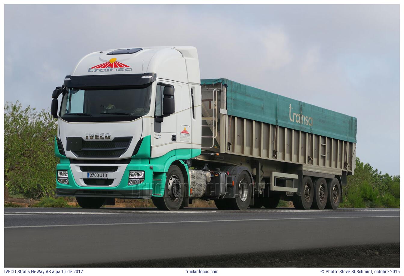 IVECO Stralis Hi-Way AS à partir de 2012 Photo octobre 2016