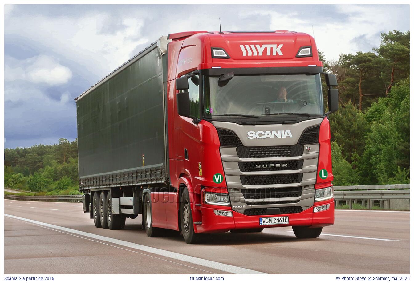 Scania S à partir de 2016 Photo mai 2025