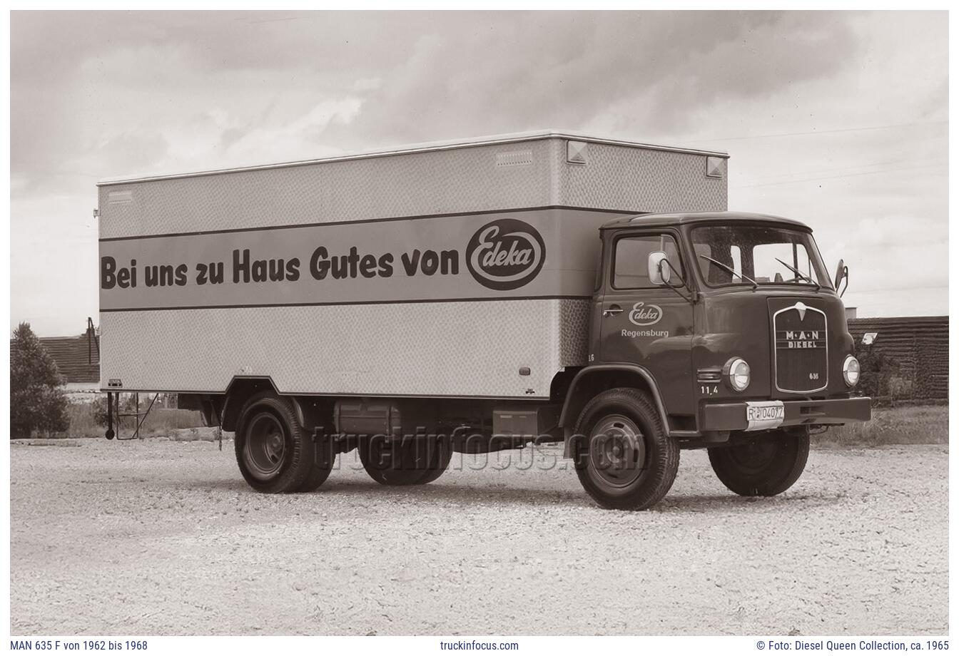 MAN 635 F von 1962 bis 1968 Foto ca. 1965
