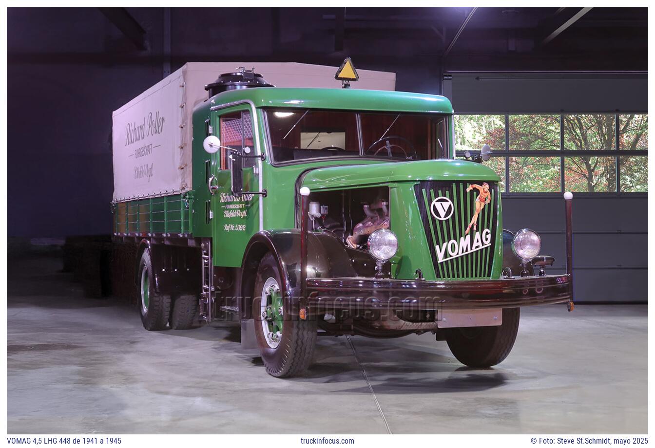 VOMAG 4,5 LHG 448 de 1941 a 1945 Foto mayo 2025