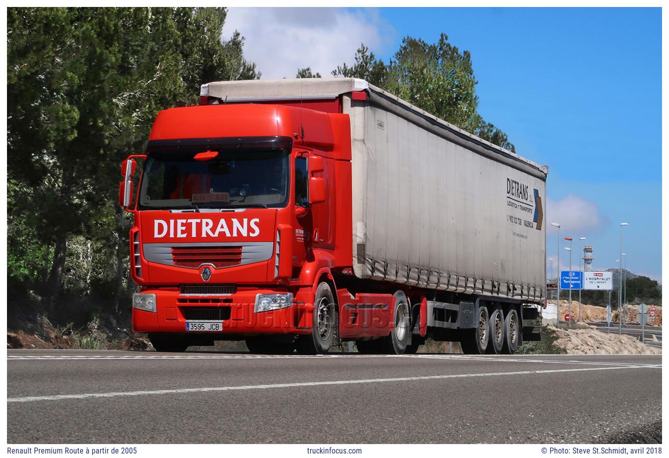 Renault Premium Route à partir de 2005 Photo avril 2018