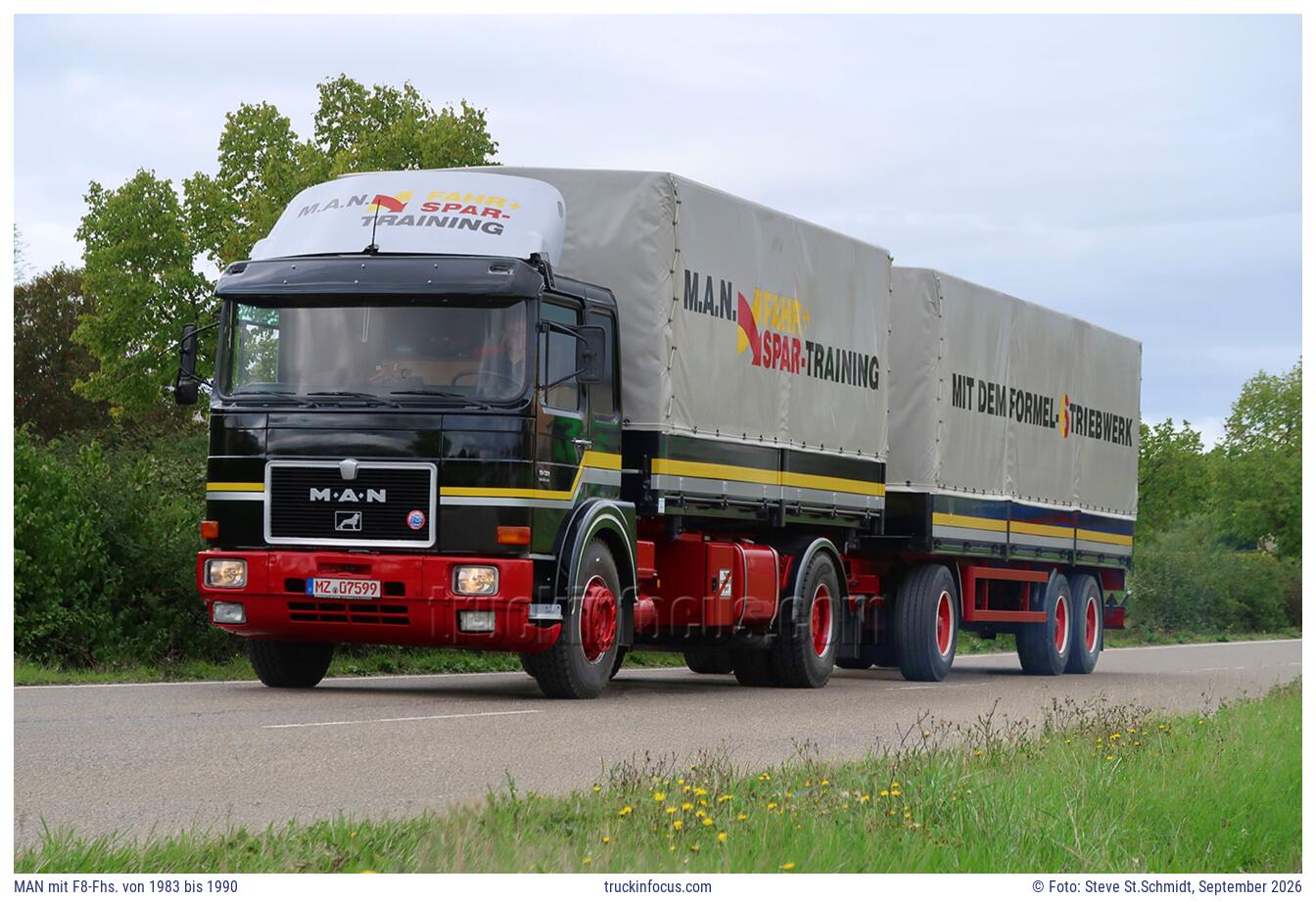 MAN mit F8-Fhs. von 1983 bis 1990 Foto September 2026
