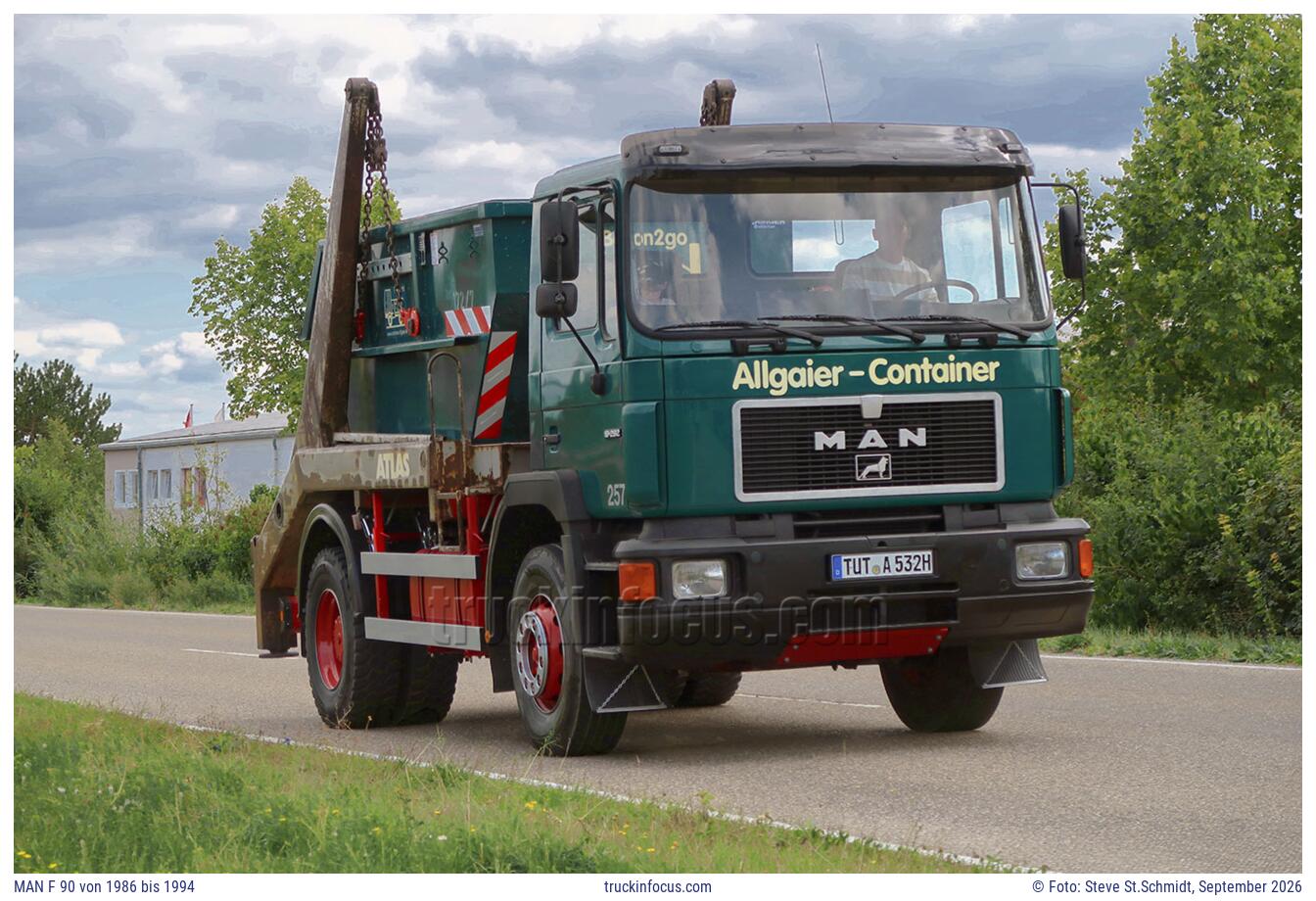 MAN F 90 von 1986 bis 1994 Foto September 2026