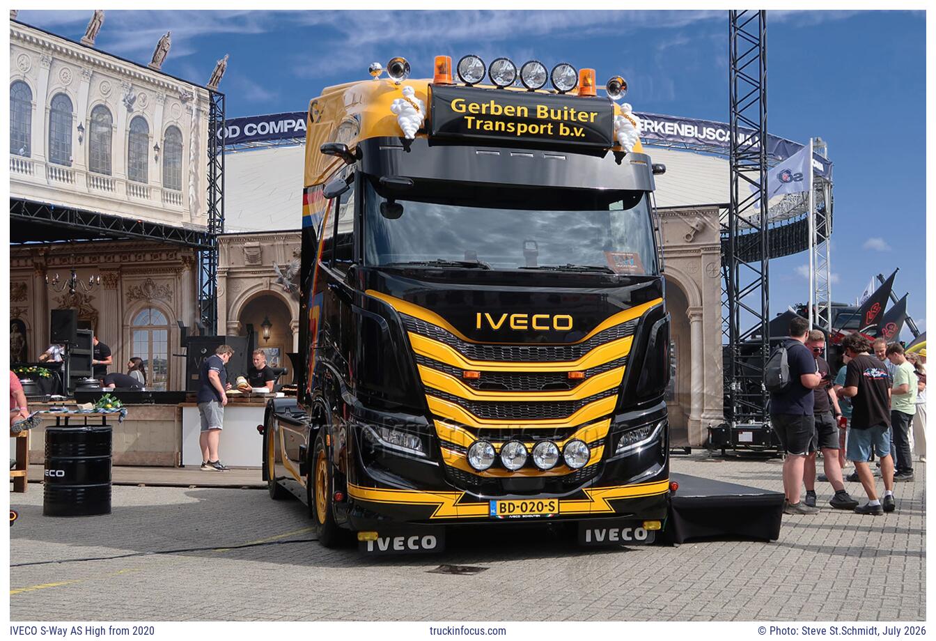 IVECO S-Way AS High from 2020 Photo July 2026
