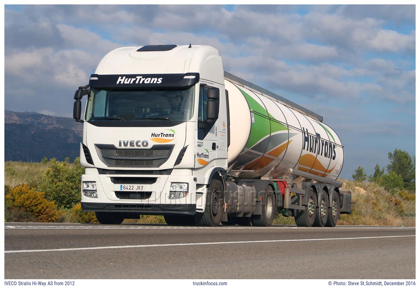 IVECO Stralis Hi-Way AS from 2012 Photo December 2016