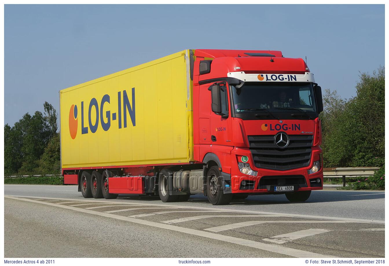 Mercedes Actros 4 ab 2011 Foto September 2018