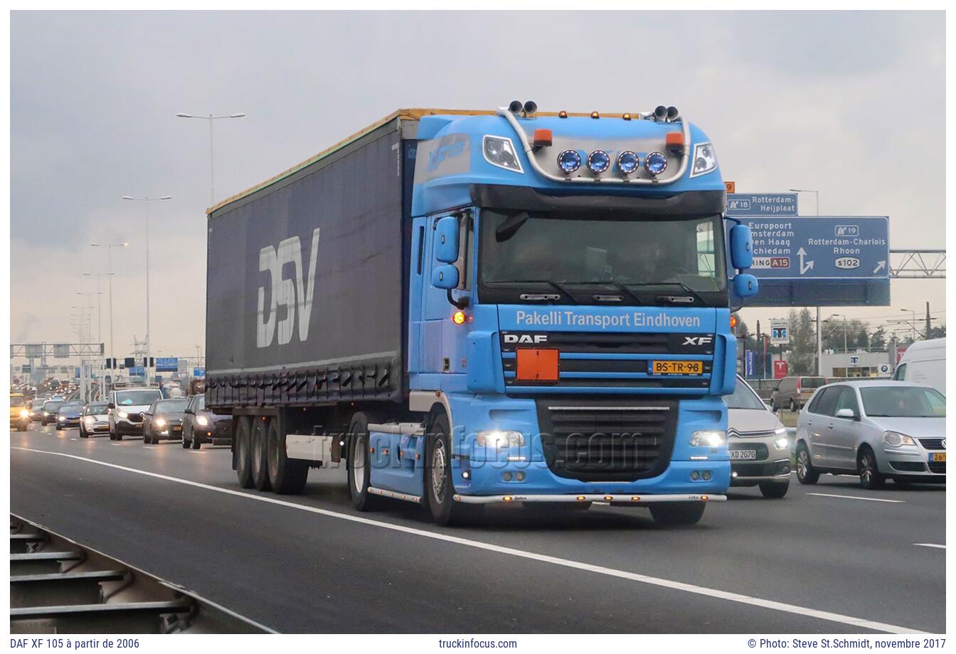 DAF XF 105 à partir de 2006 Photo novembre 2017