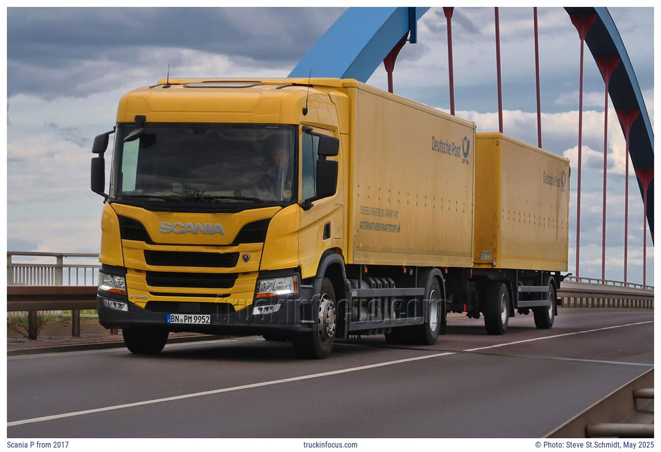Scania P from 2017 Photo May 2025