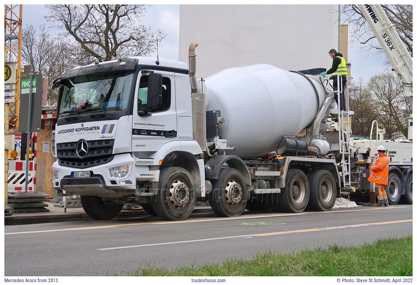 Mercedes Arocs from 2013 Photo April 2022