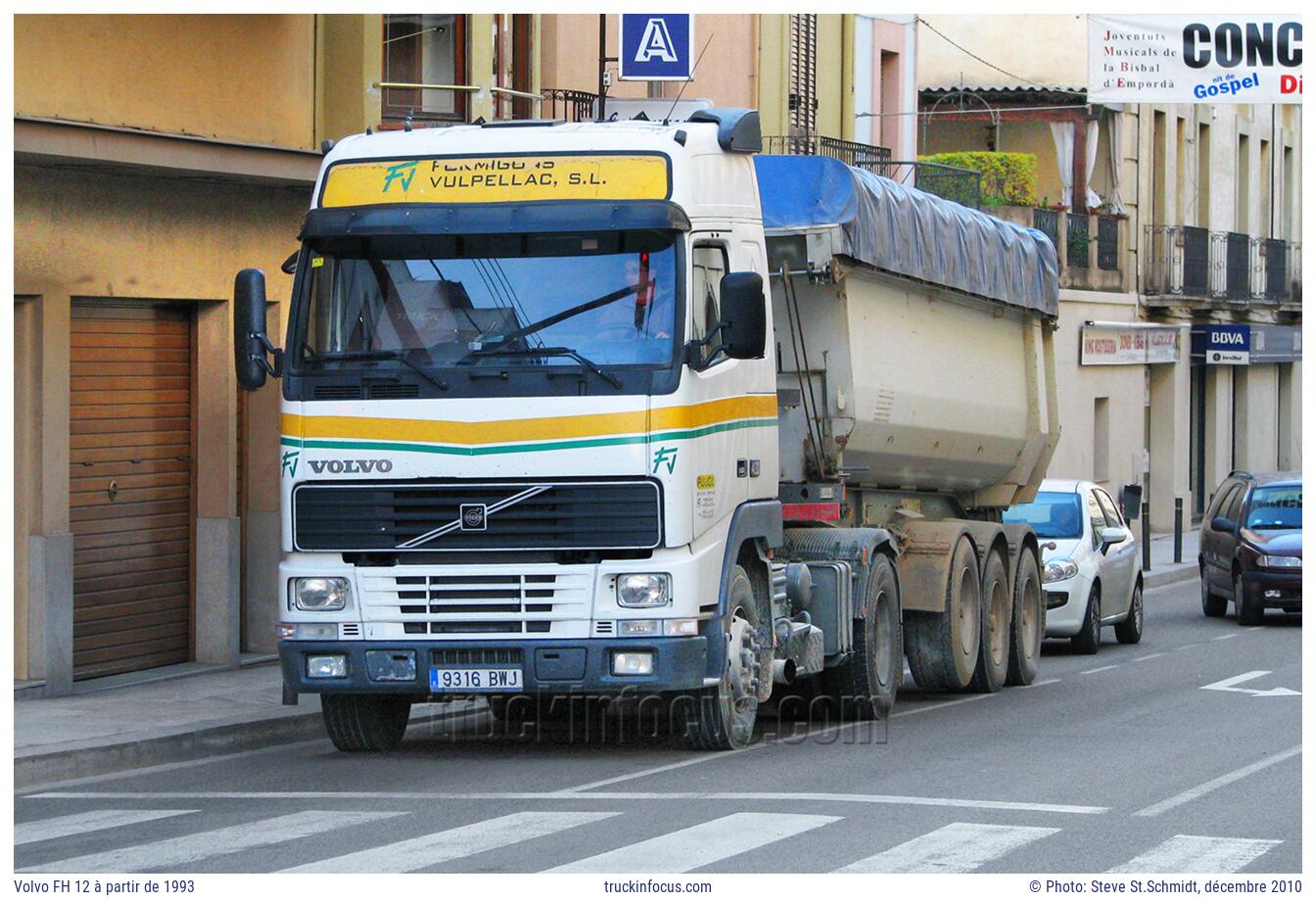 Volvo FH 12 à partir de 1993 Photo décembre 2010