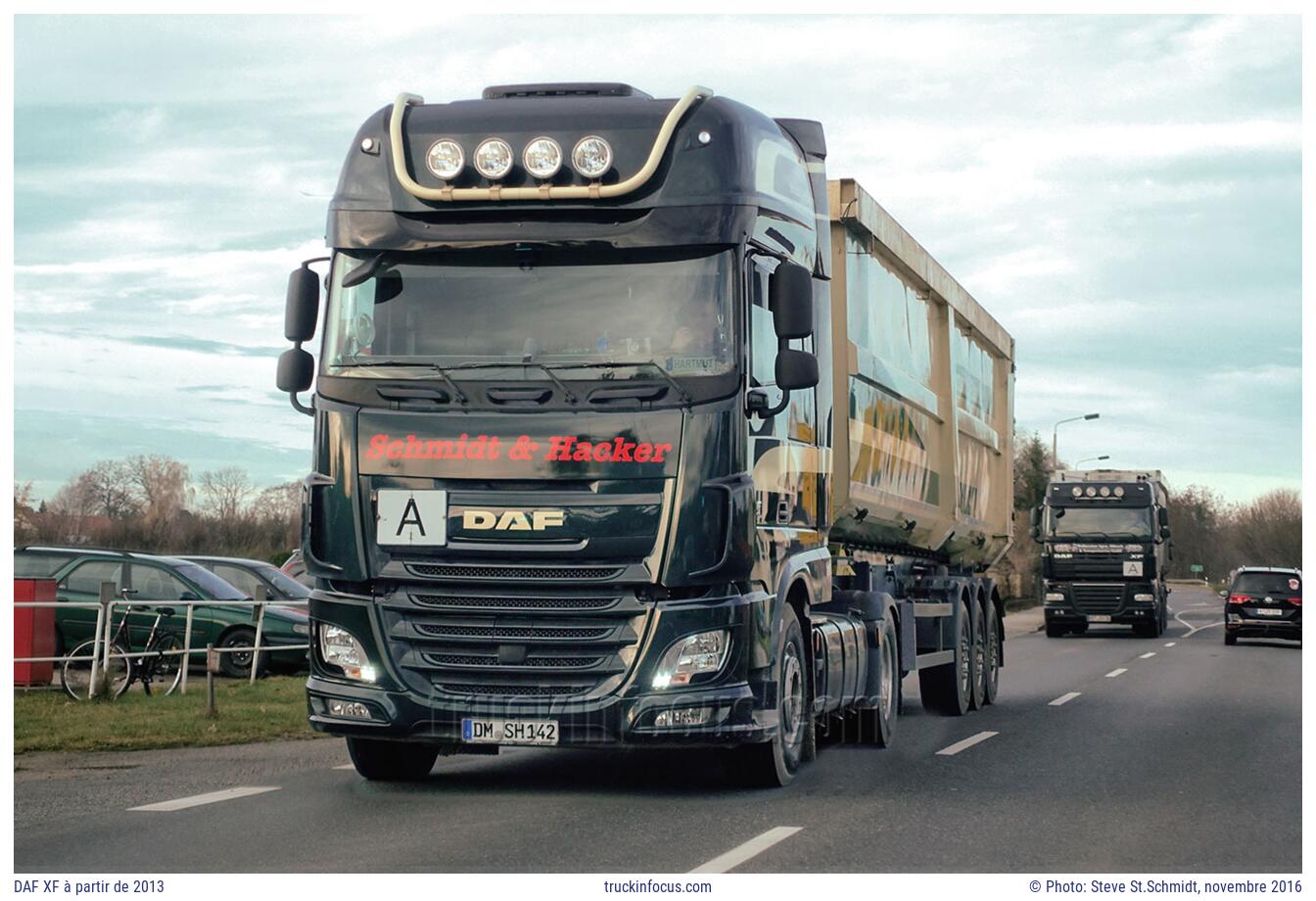 DAF XF à partir de 2013 Photo novembre 2016