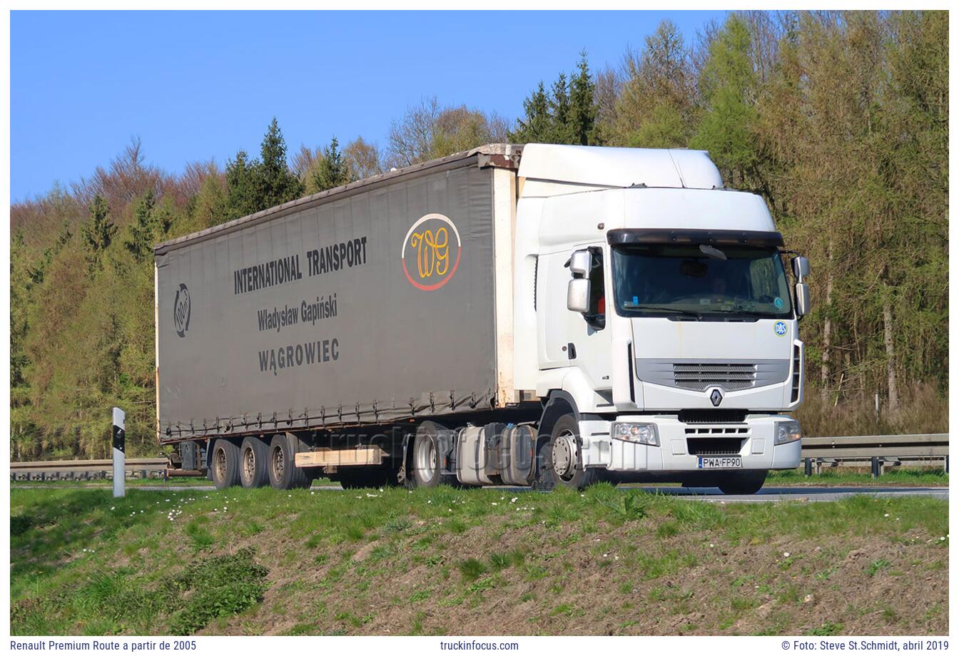 Renault Premium Route a partir de 2005 Foto abril 2019