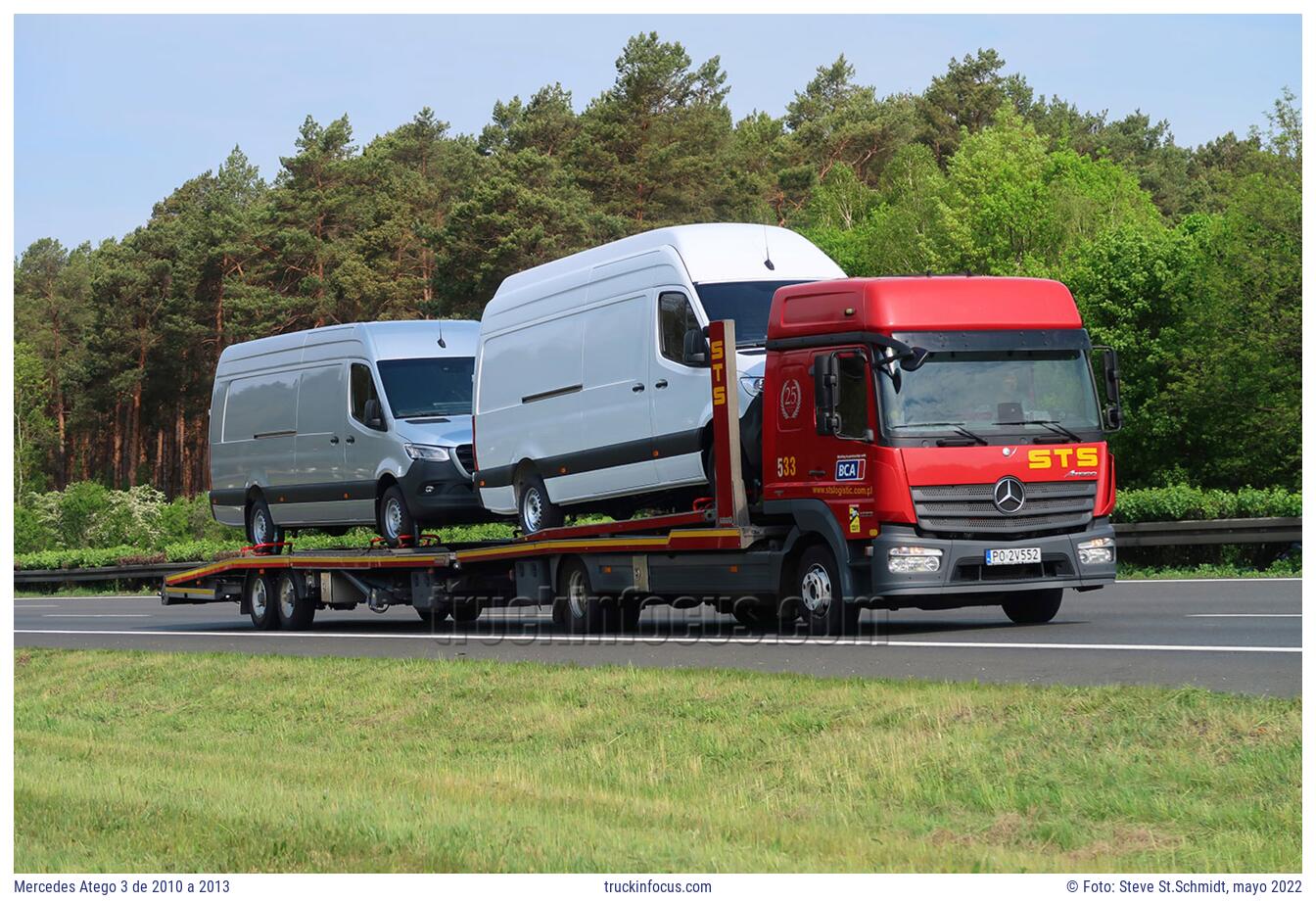 Mercedes Atego 3 de 2010 a 2013 Foto mayo 2022