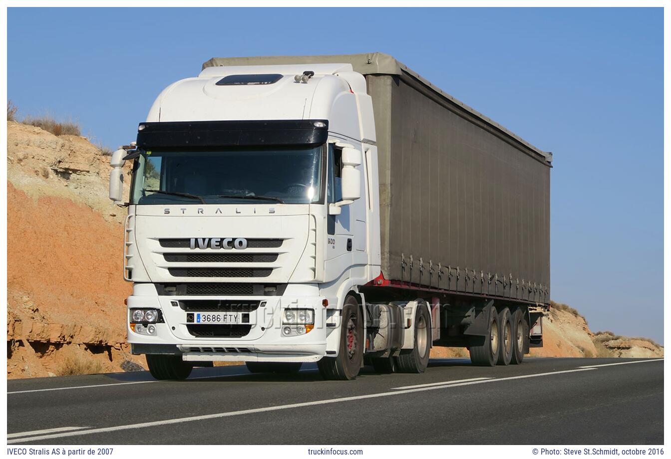 IVECO Stralis AS à partir de 2007 Photo octobre 2016