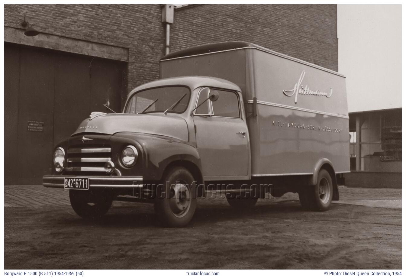 Borgward B 1500 (B 511) 1954-1959 (60) Photo 1954