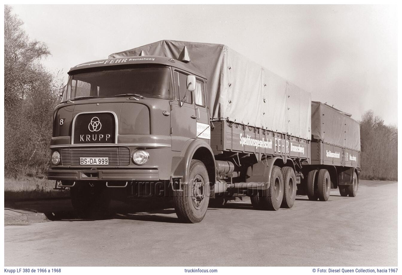 Krupp LF 380 de 1966 a 1968 Foto hacia 1967