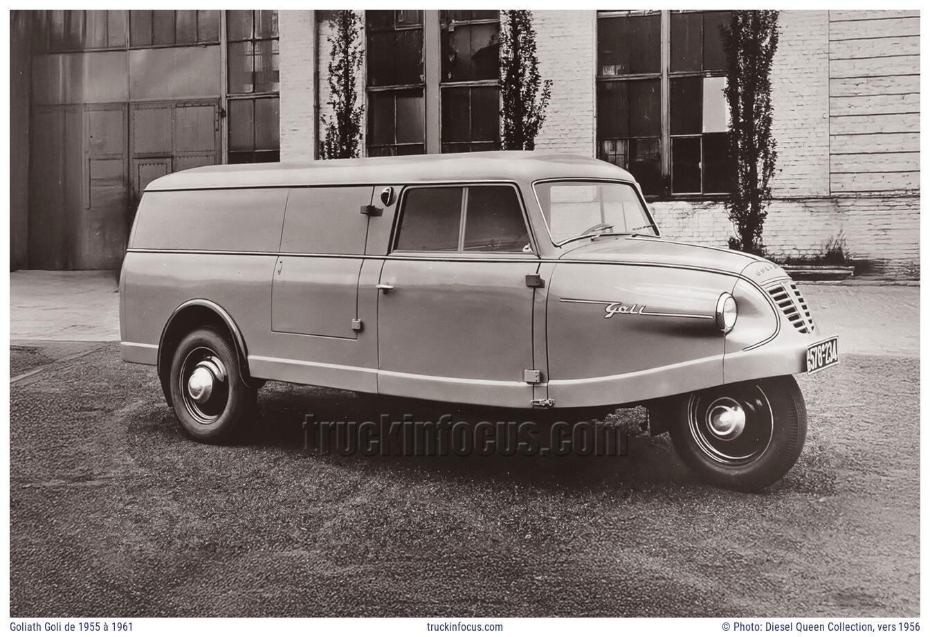 Goliath Goli de 1955 à 1961 Photo vers 1956