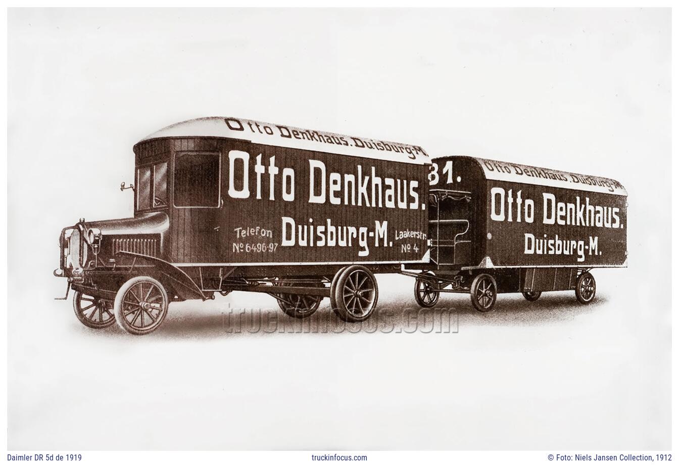 Daimler DR 5d de 1919 Foto 1912