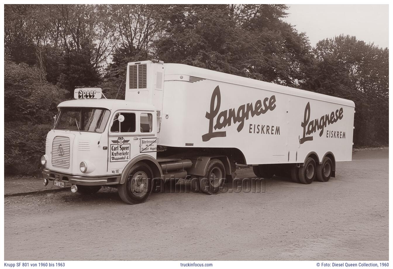 Krupp SF 801 von 1960 bis 1963 Foto 1960