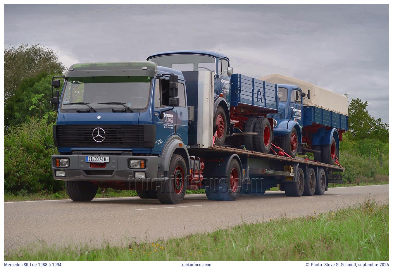 Mercedes SK I de 1988 à 1994 Photo septembre 2026