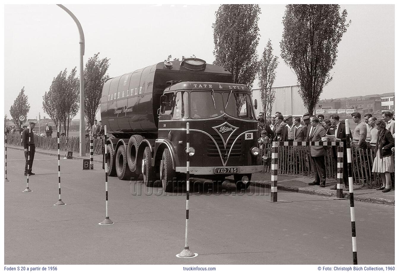 Foden S 20 a partir de 1956 Foto 1960