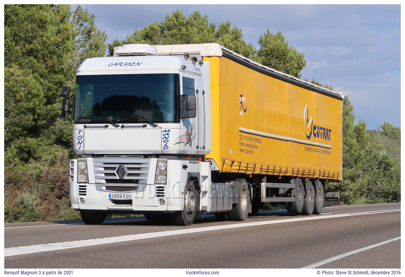 Renault Magnum 3 à partir de 2001 Photo décembre 2016