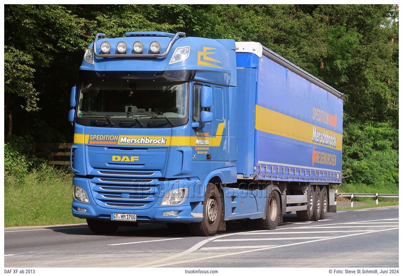 DAF XF ab 2013 Foto Juni 2024