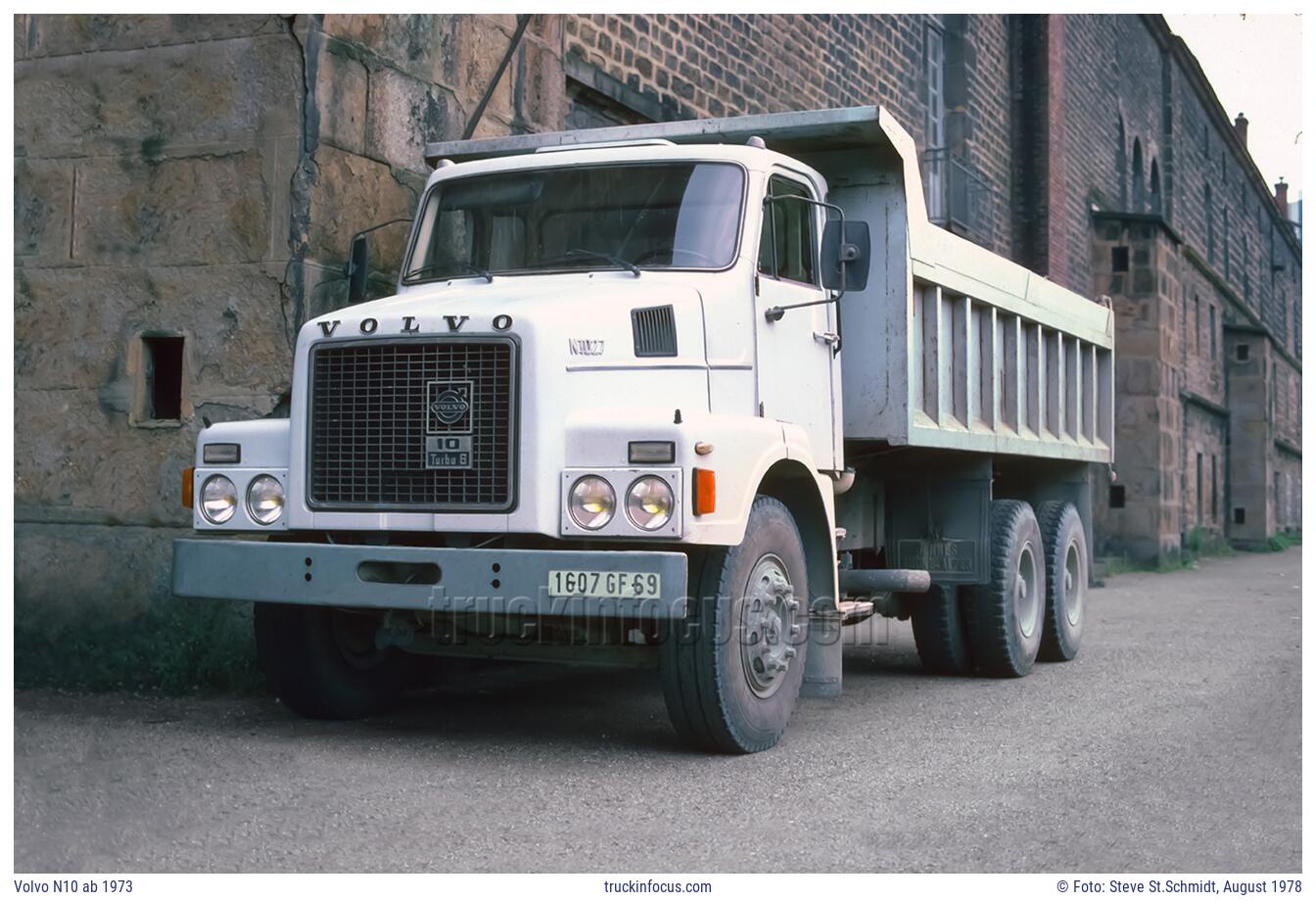 Volvo N10 ab 1973 Foto August 1978