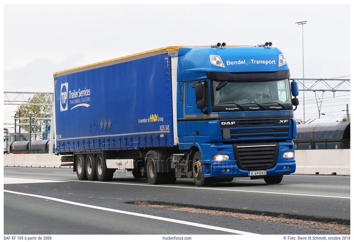 DAF XF 105 à partir de 2006 Foto octubre 2018