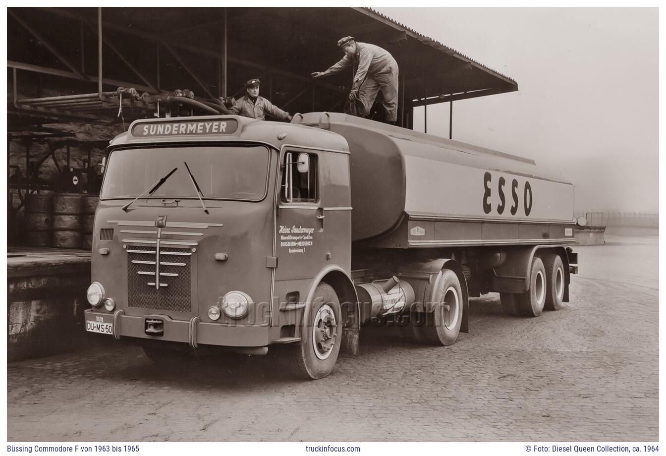 Büssing Commodore F von 1963 bis 1965 Foto ca. 1964